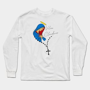 Holy Rosary Month Long Sleeve T-Shirt